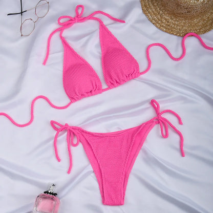 Push-up Bikini-Set im brasilianischen Stil – sexy & sommerlich für Strand und Pool
