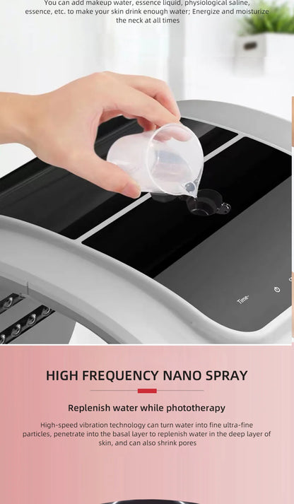 7-Farben LED Gesichtsmaske – Für dein Home Spa Upgrade! 💡