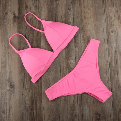 Dreieck-Bikini mit High-Cut – feminin, sexy & perfekt für den Sommer
