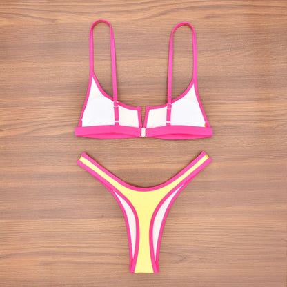 Denim-Style Bikini-Set – cool, sexy & perfekt für den Sommer