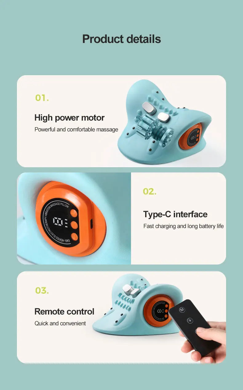 Zervikales Massagegerät – Entspannung für Nacken, Schultern & Kopf