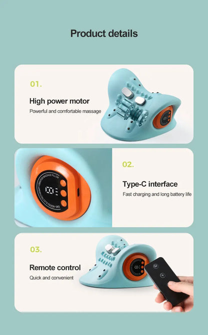 Zervikales Massagegerät – Entspannung für Nacken, Schultern & Kopf