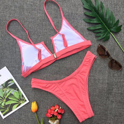Denim-Style Bikini-Set – cool, sexy & perfekt für den Sommer