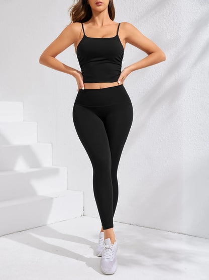 Hohe Taille Yoga-Leggings – Perfekte Passform für Sport & Alltag