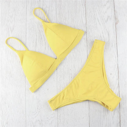 Dreieck-Bikini mit High-Cut – feminin, sexy & perfekt für den Sommer