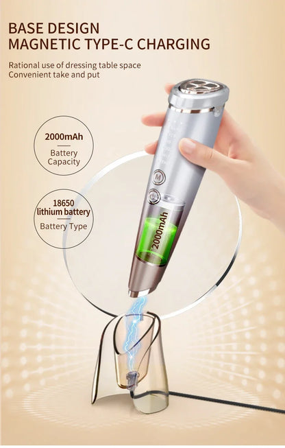 Hochfrequenz RF Hals- & Gesichts-Schönheitsgerät – Dein Anti-Aging Booster