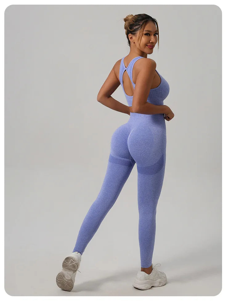 2-teiliges Seamless Fitness Set – Sculpted & Strong