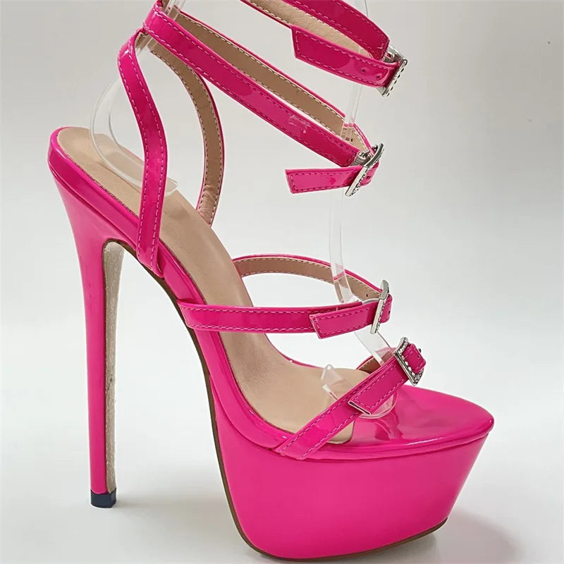 LIYKE Runway Platform Heels – Glamour trifft Höhe