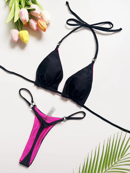 Schwarzes Bandeau Bikini-Set – klassisch, sexy & unverzichtbar für deinen Sommer