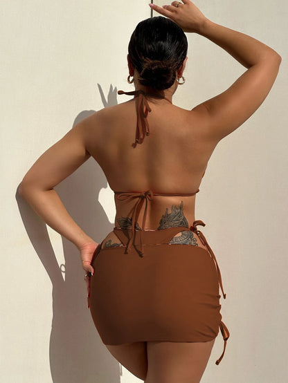 Wendbarer 3-teiliges Bikini-Set – zwei Styles in einem!