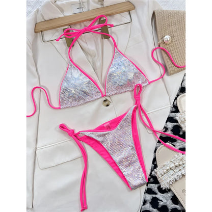 Halter-Bikini im Brazilian-Style – sexy, farbenfroh & perfekt für deinen Sommer