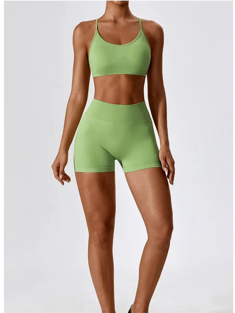 Nahtloses 2-teiliges Yoga-Set – Performance trifft Style 🧘‍♀️✨