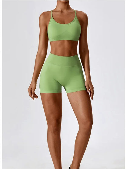 Nahtloses 2-teiliges Yoga-Set – Performance trifft Style 🧘‍♀️✨