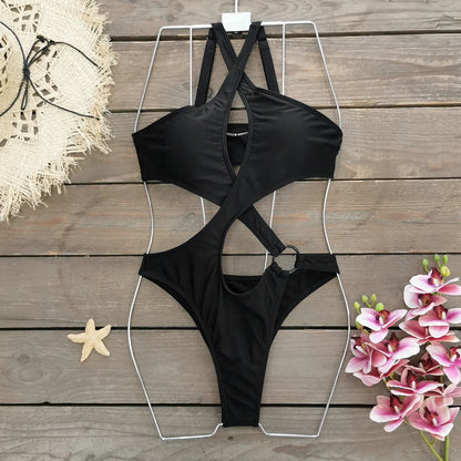 Cut-Out Monokini mit Push-up – sexy, modern & sommerlich stylisch