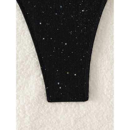 Glitter High-Cut Bikini – glänzend, sexy & ideal für heiße Sommertage