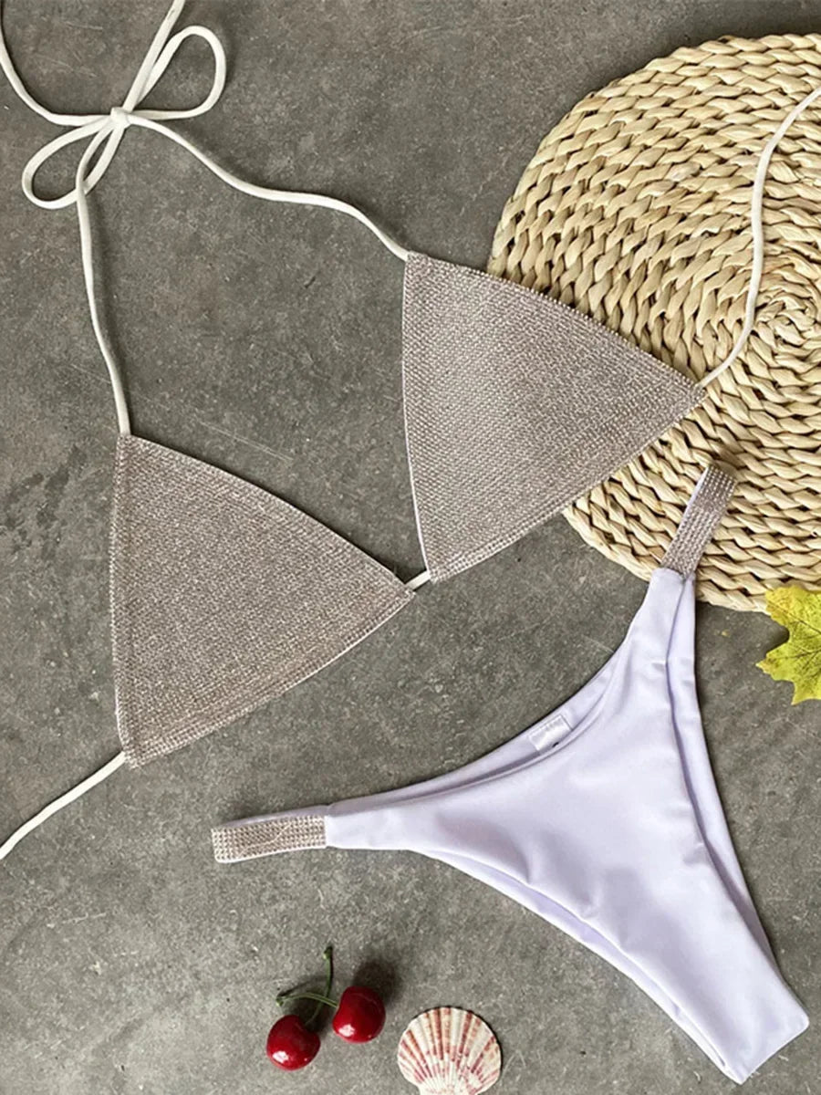 Jeweled Diamant Bikini – sexy, funkelnd & perfekt für auffällige Beach-Looks