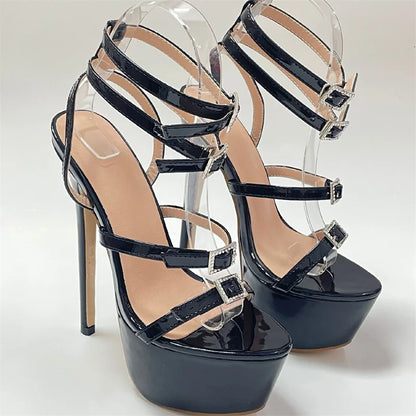 LIYKE Runway Platform Heels – Glamour trifft Höhe
