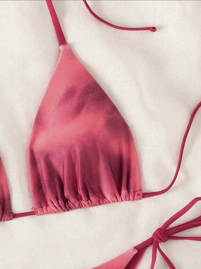 Tie-Dye Bikini-Set – farbenfroh, sexy & absolut im Trend