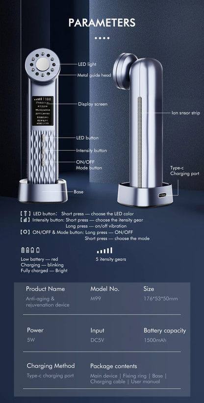 Mikrostrom‑Gesichtsmassagegerät EMS Facelifting – Dein persönlicher Skin‑Stylist