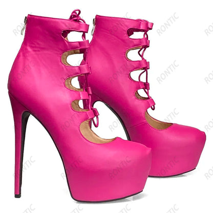 Lace-Up Pumps mit Wow-Effekt – handgefertigte Eleganz für deinen großen Auftritt 💥