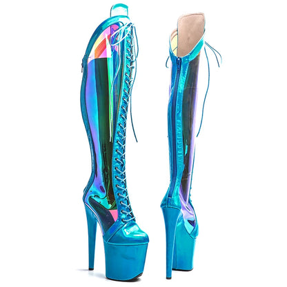 LEECABE Holography Boots – Pure Power mit Glanz-Faktor