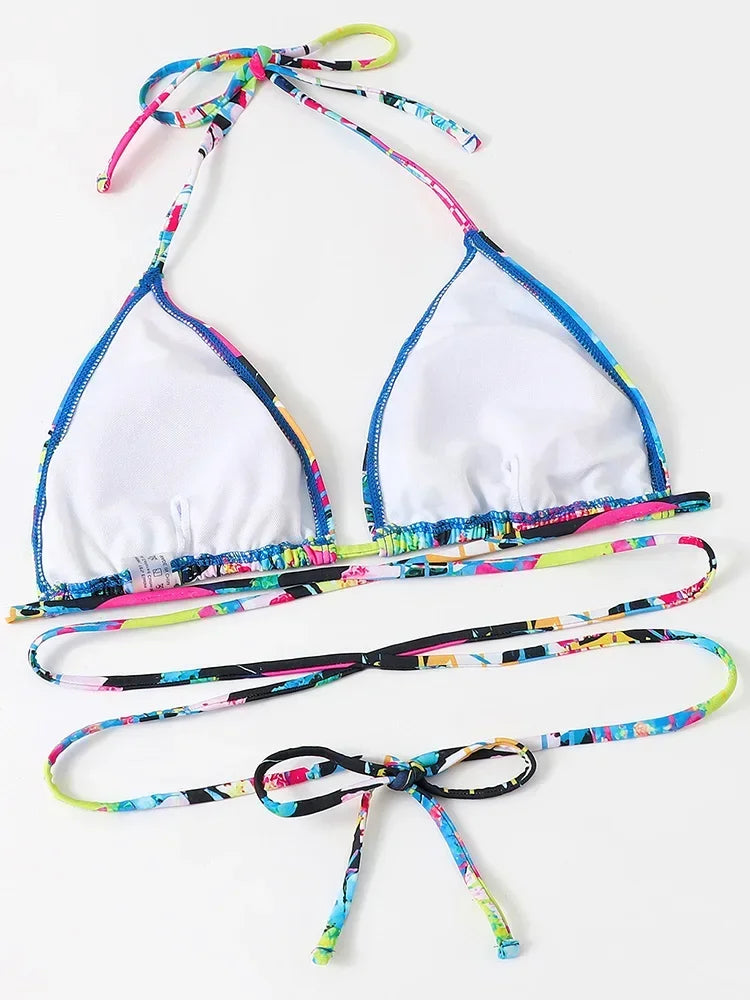 4-teiliges Bikini-Set mit Mesh – stylisch, vielseitig & perfekt für den Sommer