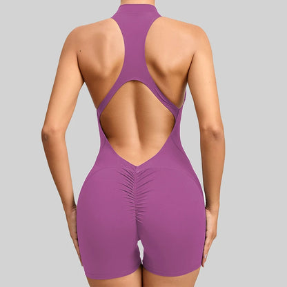 Kurzer Sport-Jumpsuit – Dein perfekter Begleiter für Workout & Freizeit