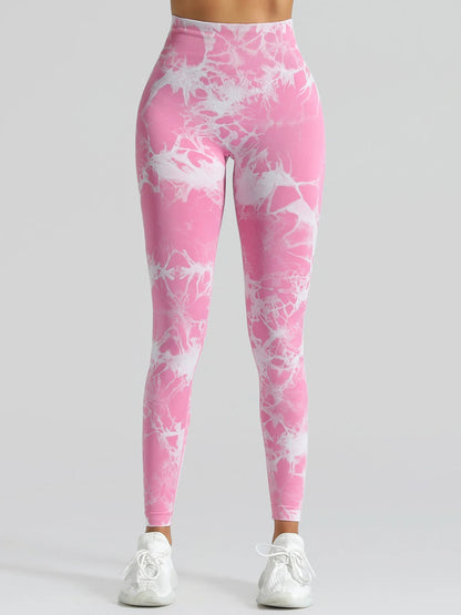 Nahtlose Tie-Dye Leggings – Stylischer Look & Perfekte Passform