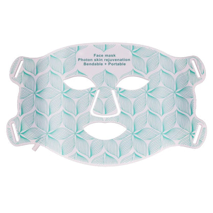 7-Farben Infrarot-LED-Gesichtsmaske mit Halsabdeckung – Anti-Aging & Hautverjüngung