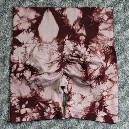 Tie-Dye Vibes & perfekte Kurven – Nahtlose Sport-Shorts für deinen Style-Moment