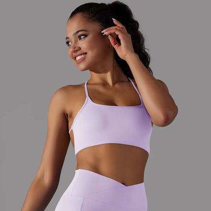 Frauen Kreuz-Sport-BH – Yoga & Fitness Tanktop für Damen