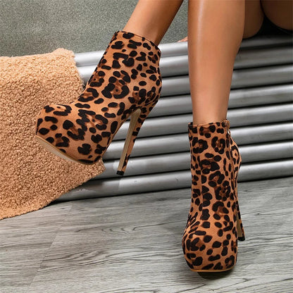 Leopard Ankle Boots – Bold, wild & elevated 🐆