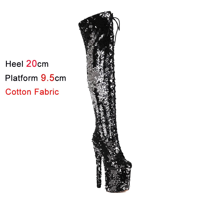 Sequin Overknees – Bling it. Own it. Werk it.