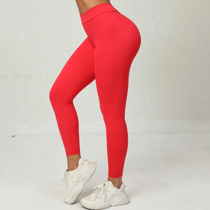 Sexy Scrunch-Leggings mit V-Taille – dein neuer Workout-Crush 🍑🖤