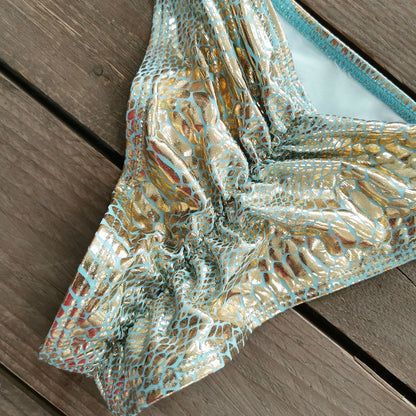 Edelstein-Bikini mit Neckholder – edel, sexy & perfekt für den Sommer