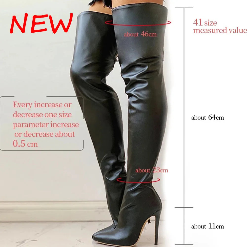 Bonjomarisa Stiletto Overknees – Elegant. Dominant. Zeitlos sexy.