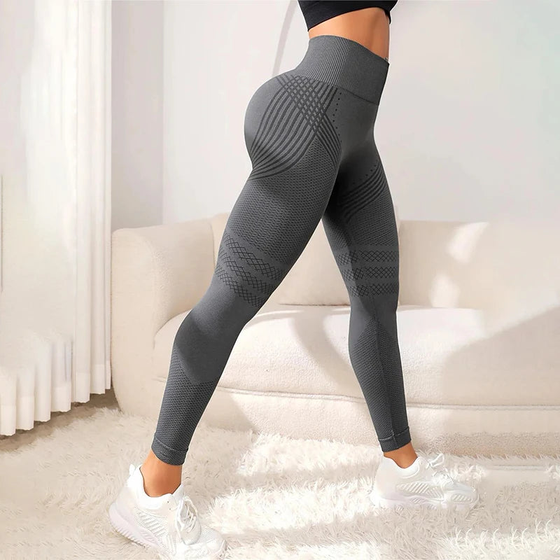High Waist Fitness Leggings – Perfekte Passform für dein Workout